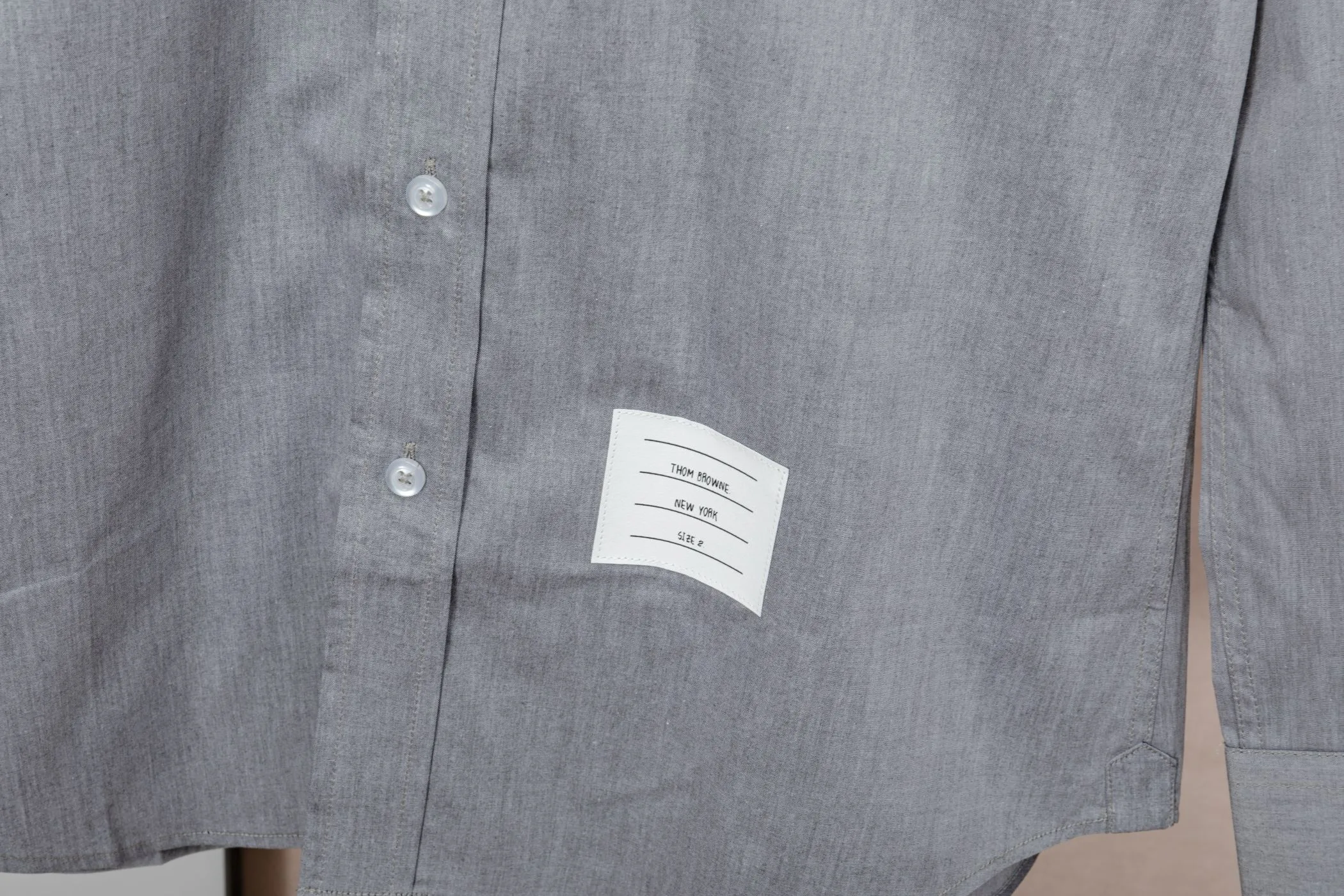 THOM BROWNE .TBClassic 100% Factory Same Style ：Light Blue /Light Gray Size：0/1/2/3/4